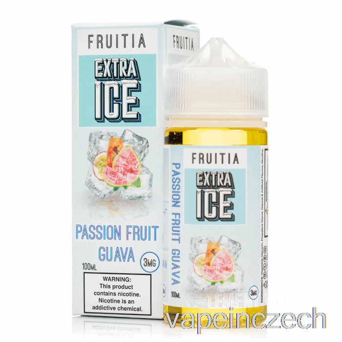 Passionfruit Guava - Extra Led - Fruitia - 100 Ml 0mg Vape Pero